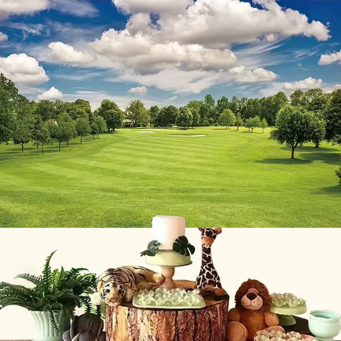 Nature vert forêt herbe photographie toile de fond printemps été parc paysage maison jardin fête décoration bannière PhotpStudio accessoire