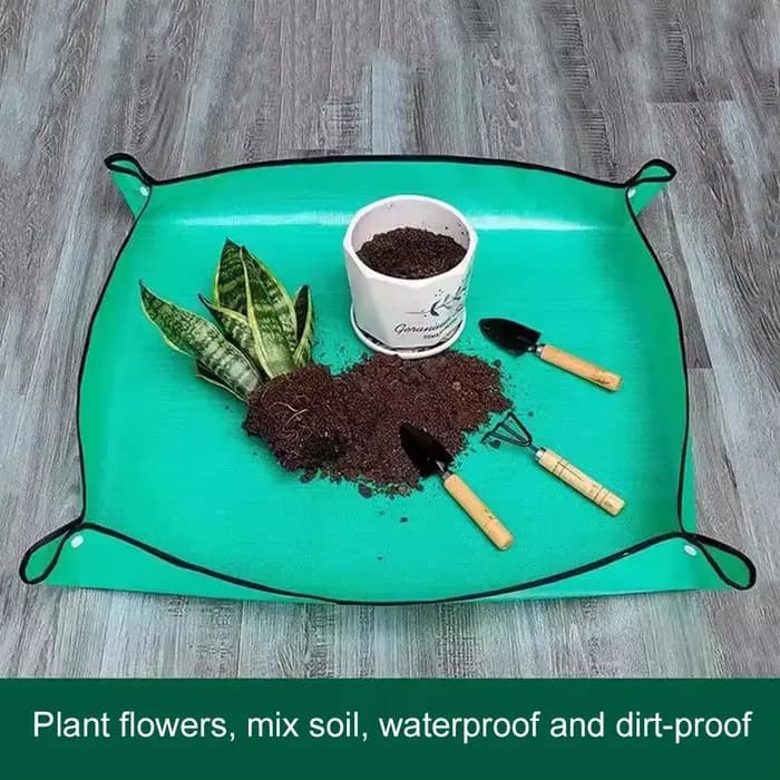 Tapis de jardinage imperméable pour repotage