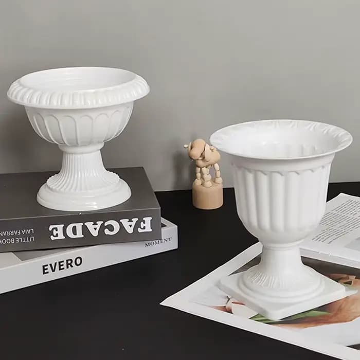 Vases en plastique créatifs pour plantes