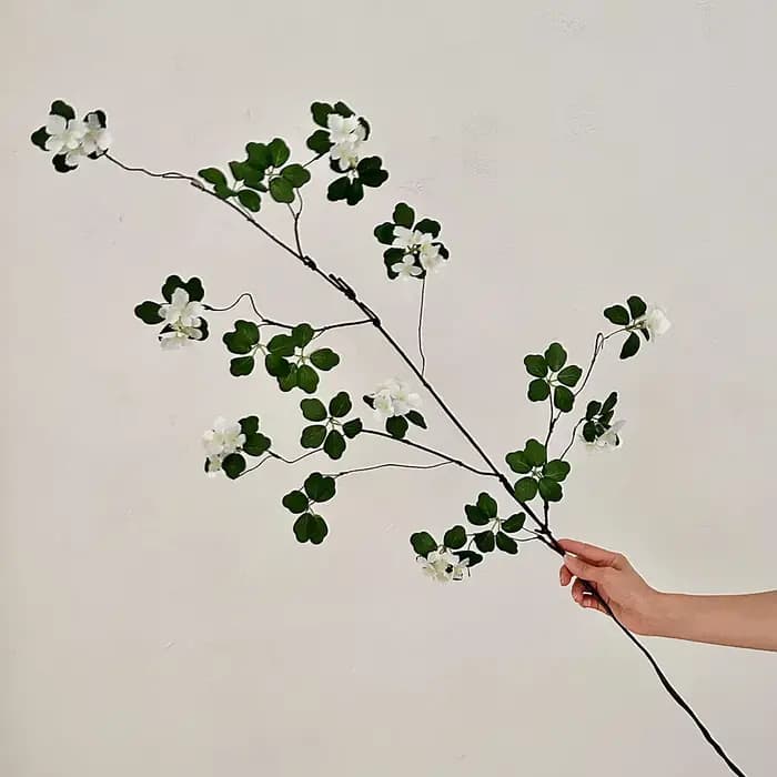 Fleurs d'abricot artificielles
