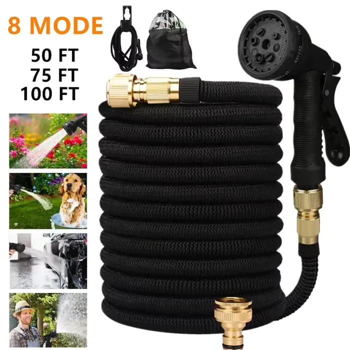 Tuyaux de jardin flexibles et extensibles