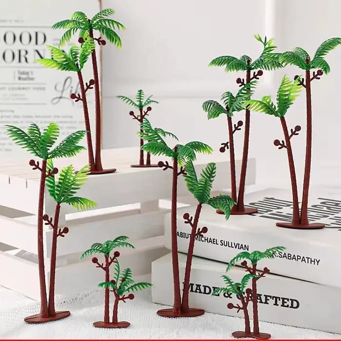 Modèle de simulation de palmier tropical