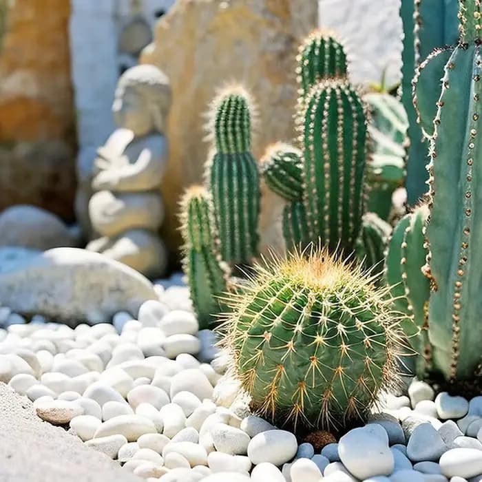 400g de galets de rivière naturels blancs polis de 2-3 cm - Pierres décoratives pour jardinières