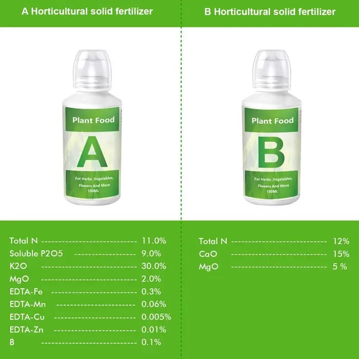 Solution nutritive hydroponique