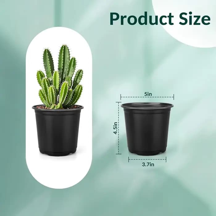 20/50/100 pots de pépinière de 10 cm