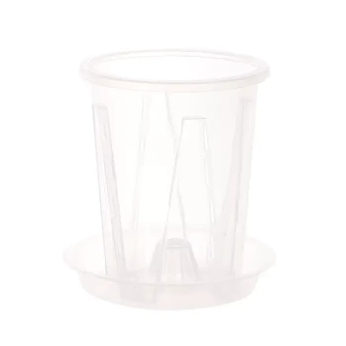 Pot de fleur Transparent avec contrôle des racines