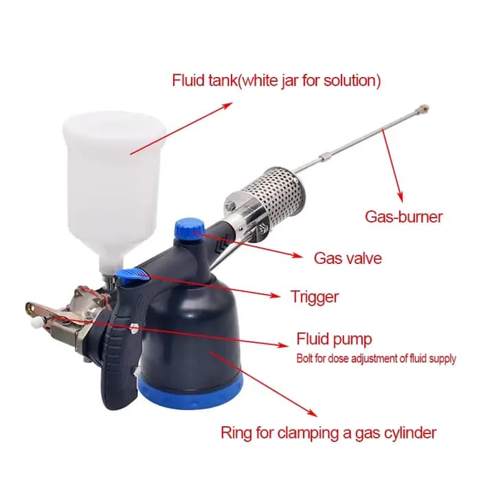 Vaporisateur d'acide oxalique