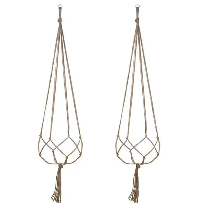 ConfronPlant-Cintre de plante en macramé fait à la main