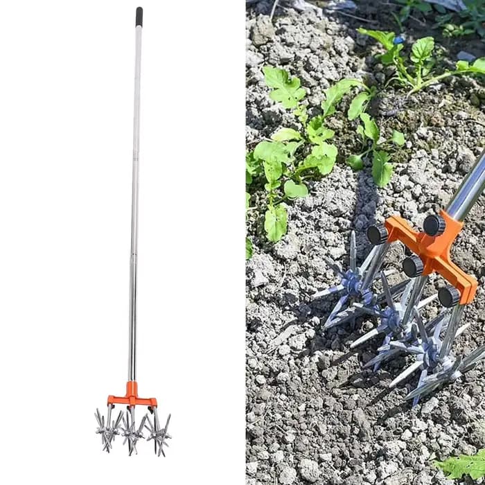 Outil de cultivateur rotatif manuel