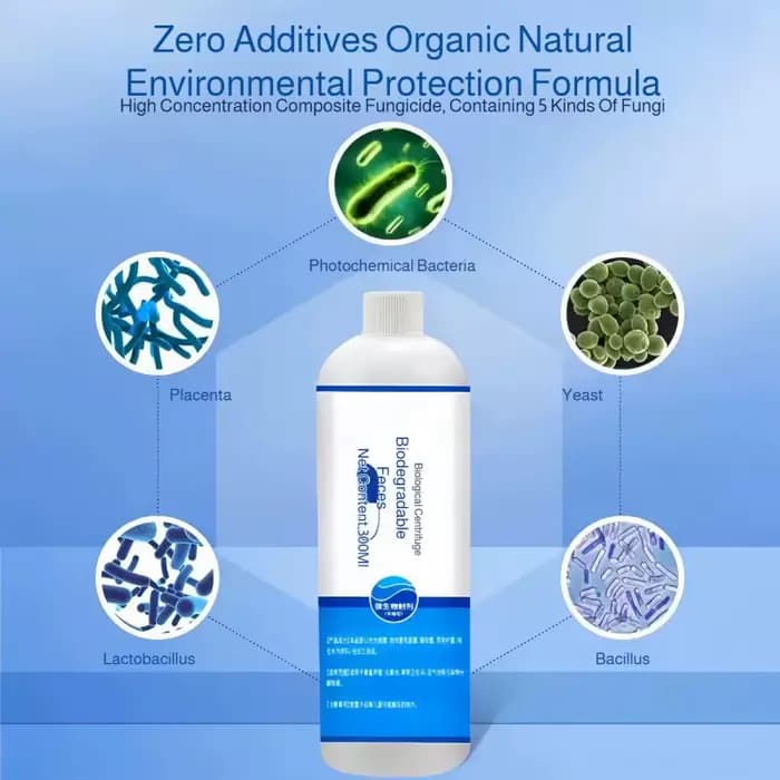 Agent de traitement biologique pour fosse septique 300ml