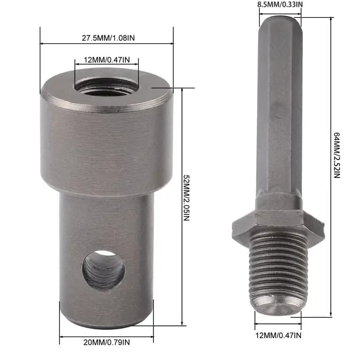 Adaptateur de tarière de terre