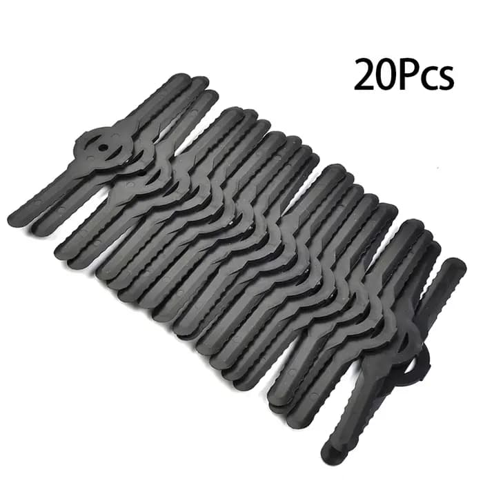 Lames de coupe en plastique pour coupe gazon électrique sans fil