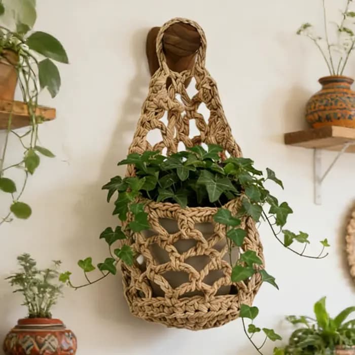 Support de plante suspendu pour intérieur