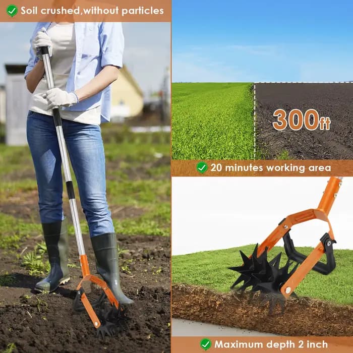Cultivateur rotatif réglable