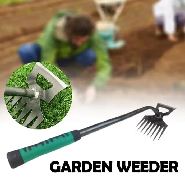 Houe de jardin à 8 dents