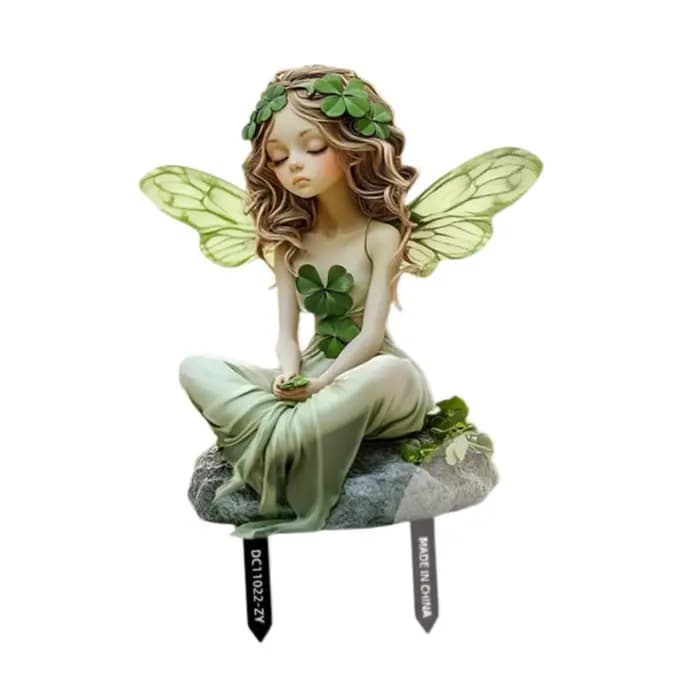 Décor de piquet de jardin féerique