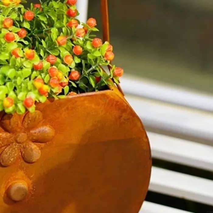 Pot fleur décoratif à main Pot plante
