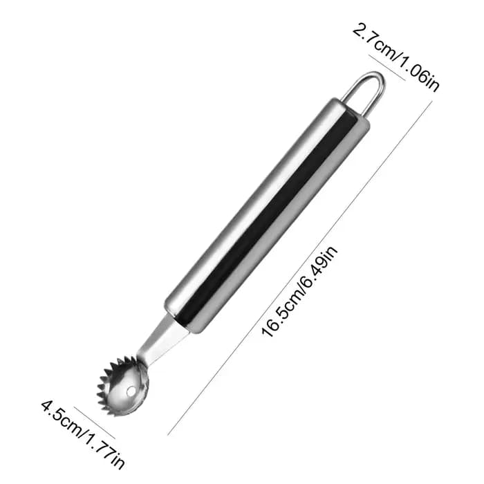 Outil portable en acier inoxydable pour retirer les tiges de tomates et de fraises