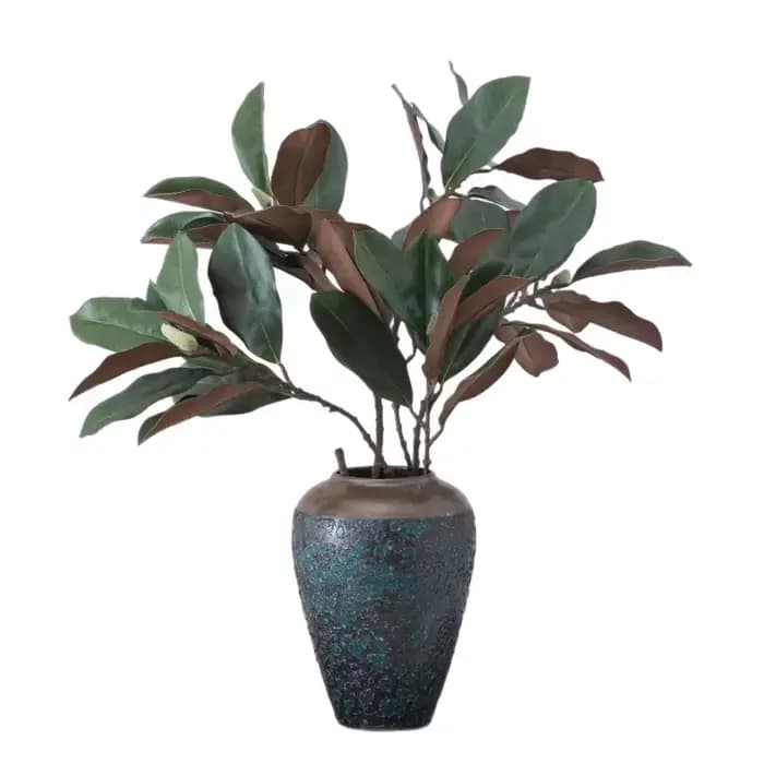 Feuilles de Magnolia artificielles 70CM