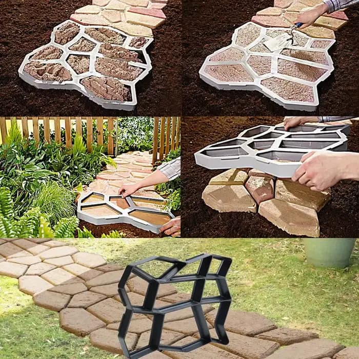 Moule de chaussée pour promenade de jardin