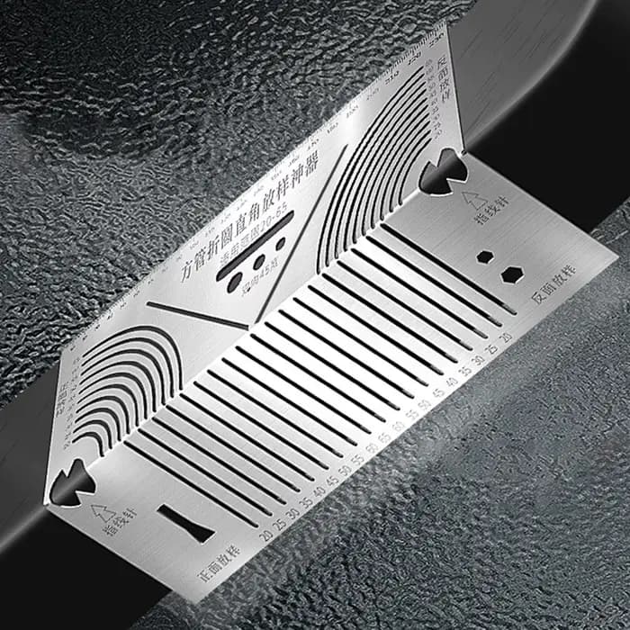 Outil de marquage d'angle en acier inoxydable