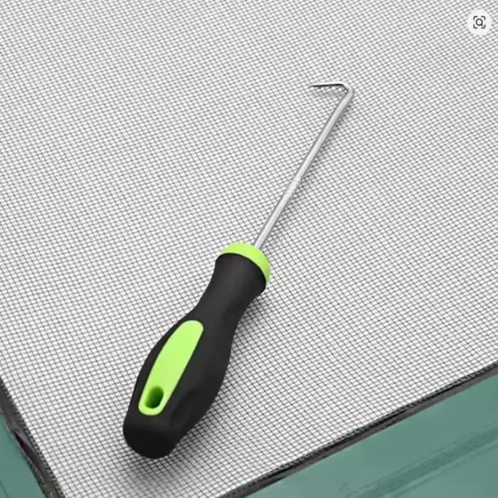 Outil de jardinage portable en métal robuste en forme de U pour le désherbage et l'élimination du sol