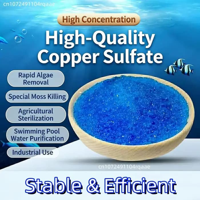 Sulfate de cuivre pentahydraté à 99% de pureté
