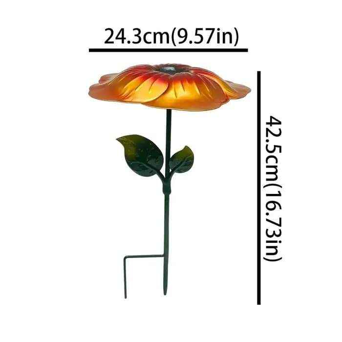 Parasol de jardin en forme de fleur