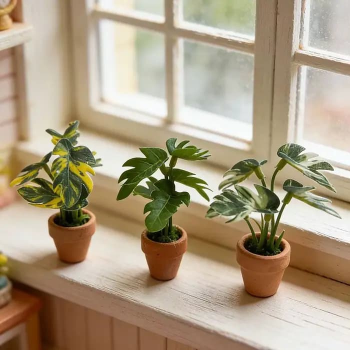 Plantes en pot 1 pièce Décoration d'intérieur Mini Taro Turtle Back Green Dollhouse Style scandinave Modèle Accessoires de photographie Cadeau