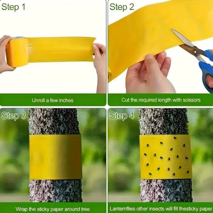 Bande anti-parasites pour jardin