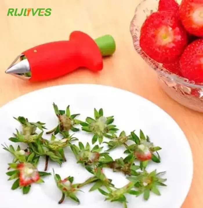 Épluche-fraises pour fruits, appareil pour enlever les tiges de tomates, 1 pièce
