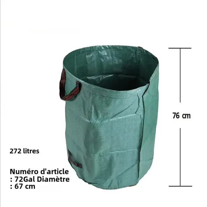 Sac poubelle de jardin