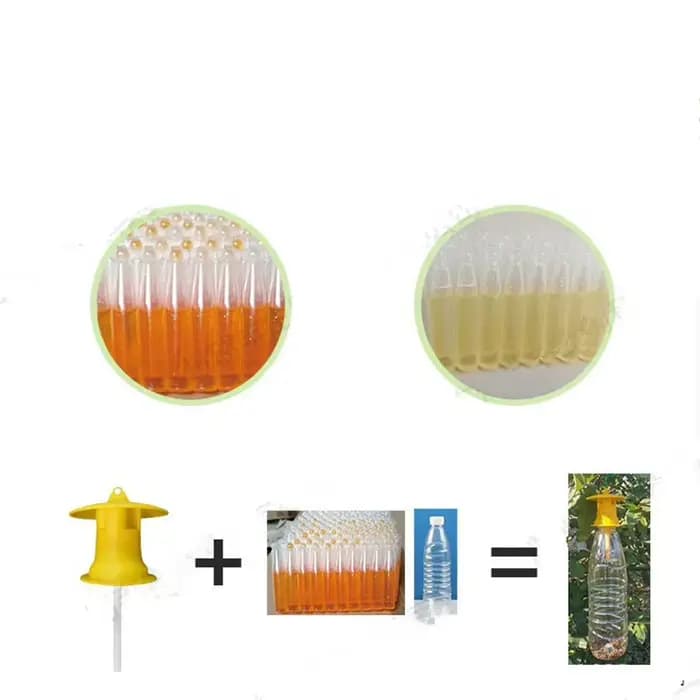 Piège à couverture jaune pour fruits