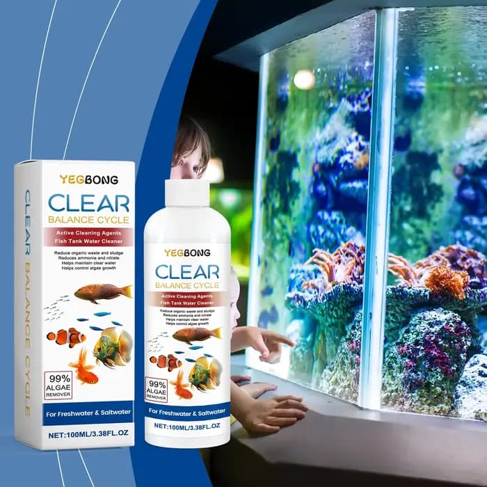 Dissolvant d'algues pour aquarium