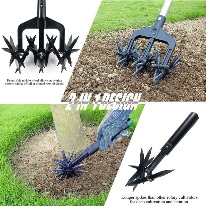 Motoculteur rotatif de jardin