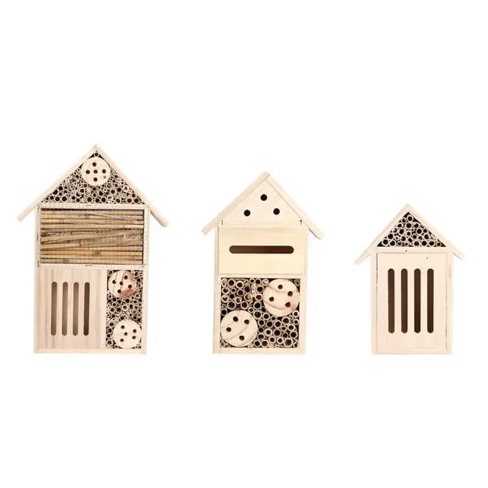 Équation d'insectes en bois pour jardin extérieur