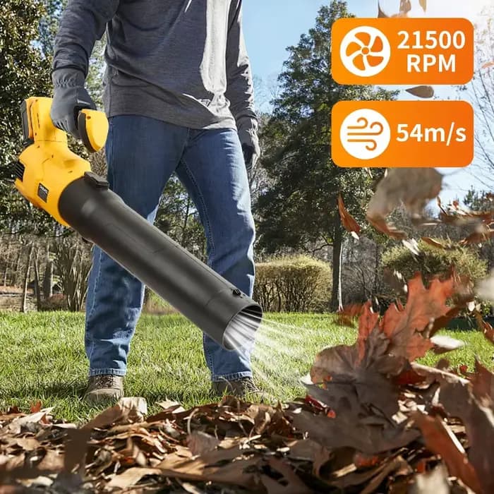 Souffleur de feuilles sans fil 1500W