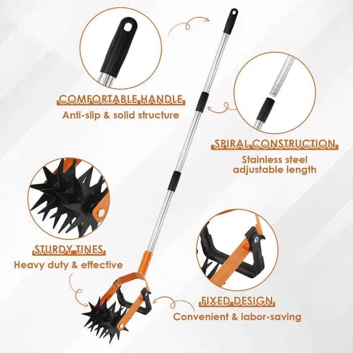 Cultivateur rotatif réglable
