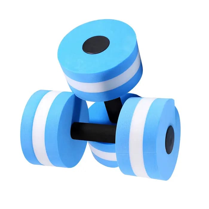Haltères de Fitness EVA pour aérobic aquatique, 2 pièces, adaptés à la piscine, à la salle de sport, à l'école, au jardin Parent-enfant, Etc.