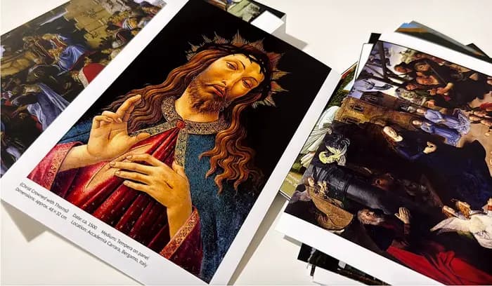 Cartes postales artistiques Sandro Botticelli, 30 pièces, cartes de peinture à l'huile Vintage pour bricolage, Scrapbooking, Journal, décoration murale pour la maison, papeterie cadeau
