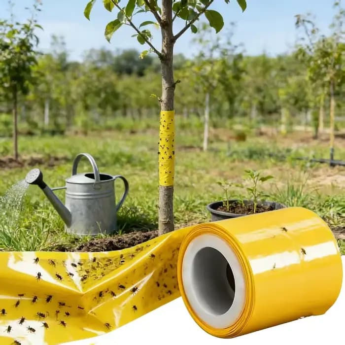 1 rouleau de ruban adhésif anti-parasites pour arbres (10 cm de large