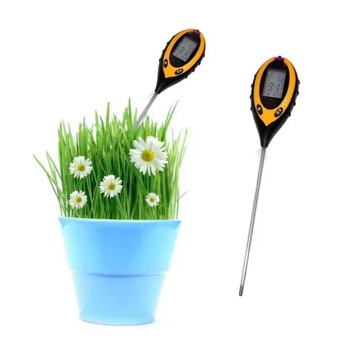 Testeur de PH de sol professionnel 4 en 1