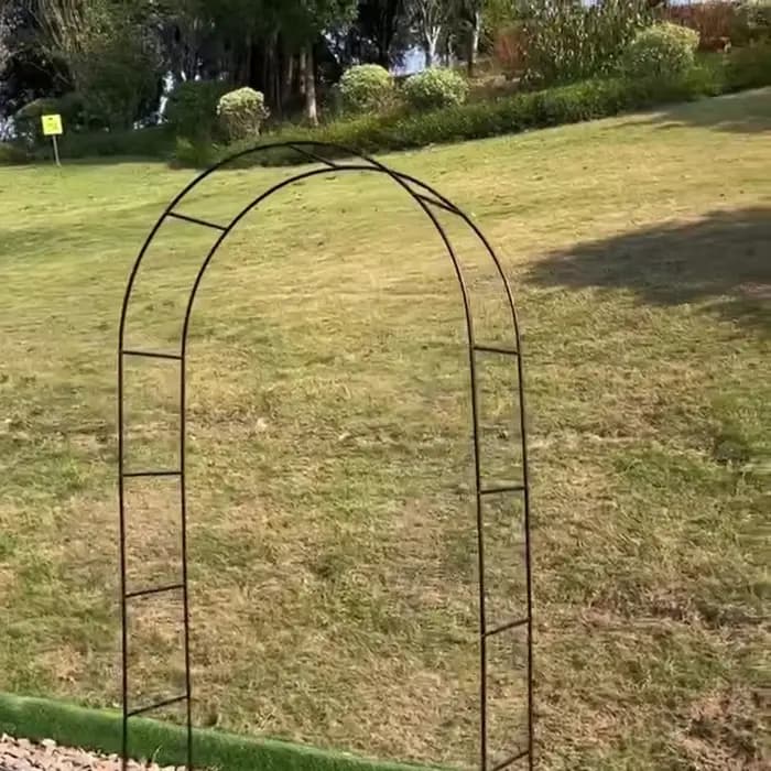 Arches de jardin en fer 240x140x38cm