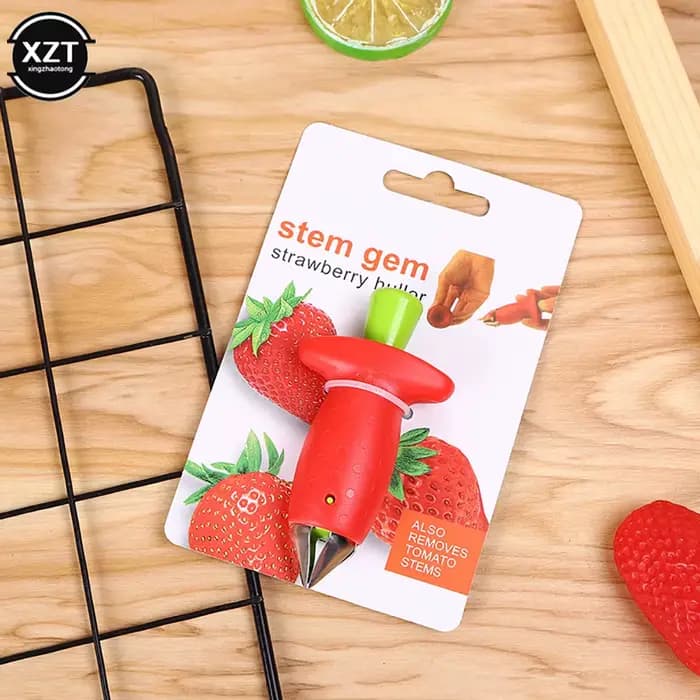 Dissolvant de fruits et de cuir chevelu créatif pour la maison, Harvey MEDler, gadget, Tomate SUNks, Corers Harvey Knife Stem Remover, Outils de cuisine