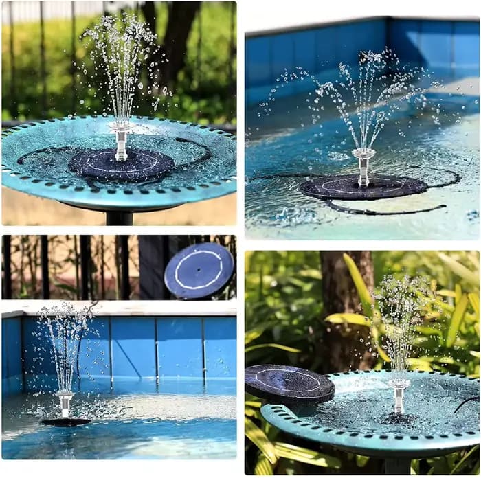 Fontaine d'eau solaire