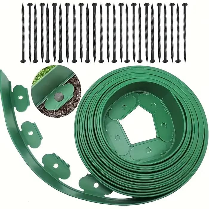 Bordure de pelouse en forme de L de 10M