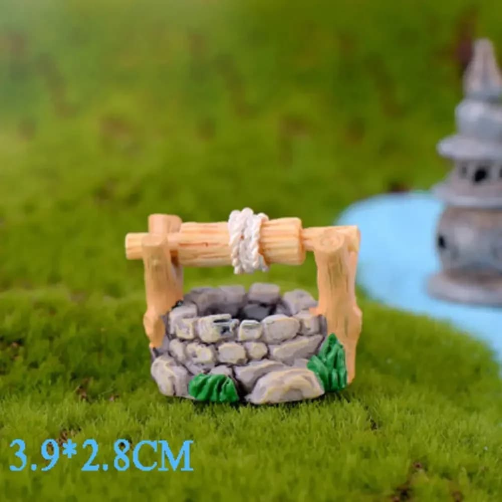 1 pièce Ornement miniature de jardin féerique, Décoration de montagne pour pelouse, Artisanat DIY po