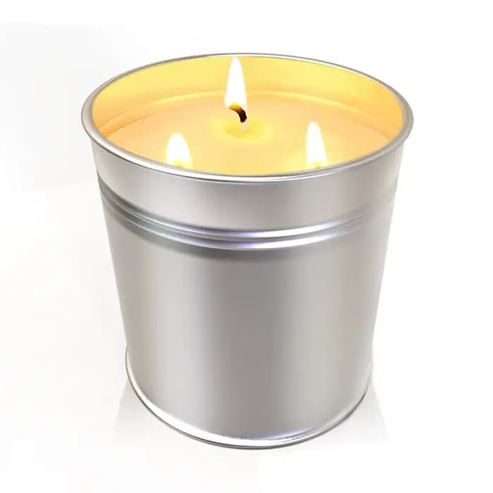 Bougies à citronnelle d'extérieur, bougies en pot parfumées pour la maison, bougies à citronnelle d'