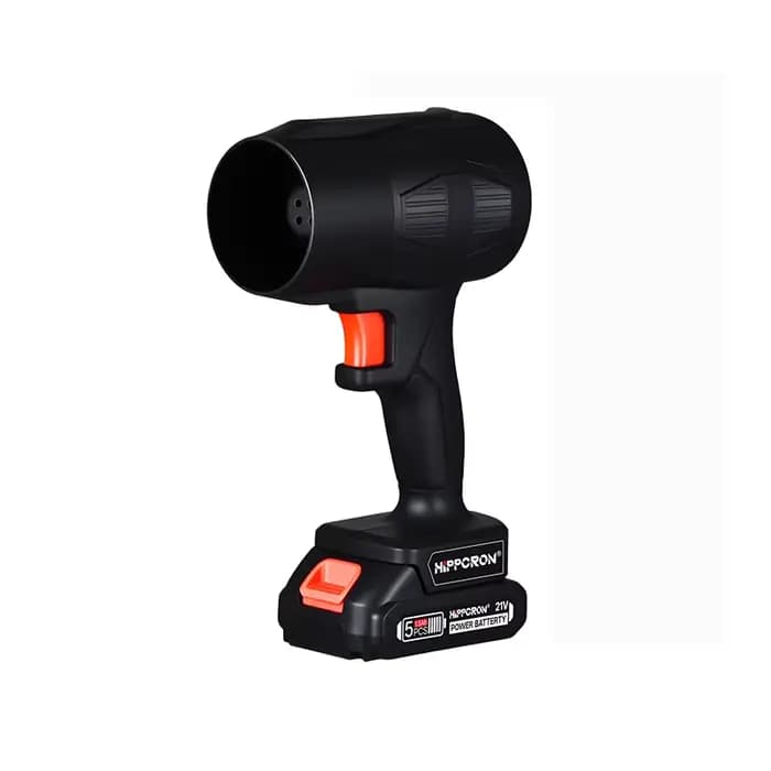 Souffleur à feuilles sans fil HIPPCRON 21V, souffleur électrique portatif léger pour le jardin, la m