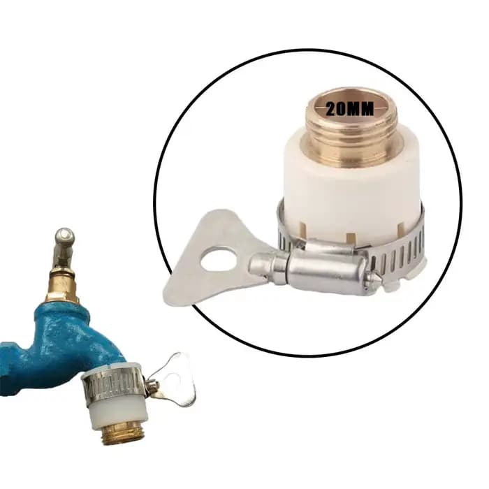 Raccord de tuyau en plastique adaptateur universel, connecteur rapide, filetage mâle en laiton, robi